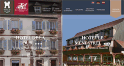 Desktop Screenshot of hotel-la-tour.com